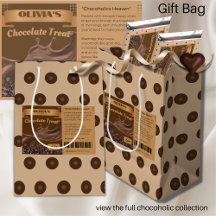 Chocolat Personnalisé Goody Favor Sac Amusant uniq