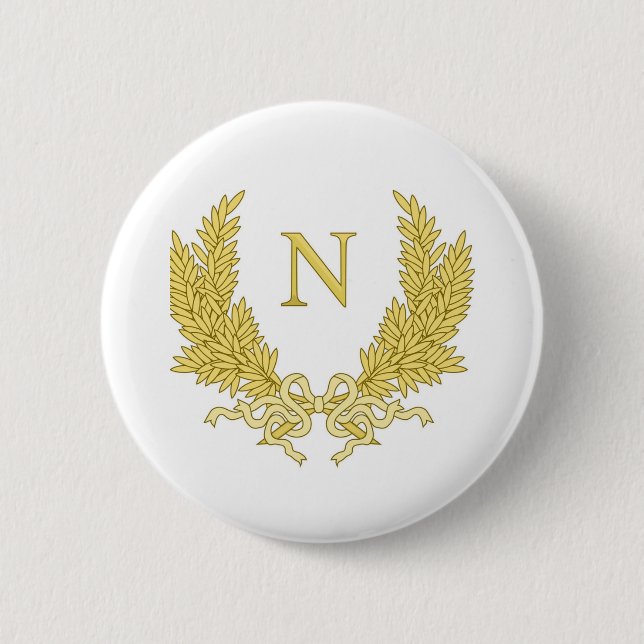 Cadeau Napoléon Bonaparte : badge Napoléon 1er (Devant)