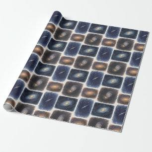 Cadeau Notre Papier d'Emballage Univers Aquarelle
