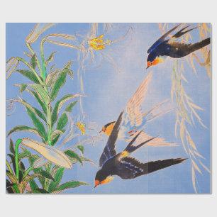 Cadeau OISEAUX AVEC DU Papier LILY WRAPPING