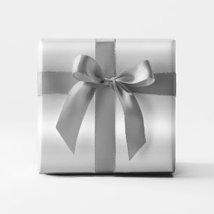 Cadeau Ombre de papier d'aluminium gris argenté pastel