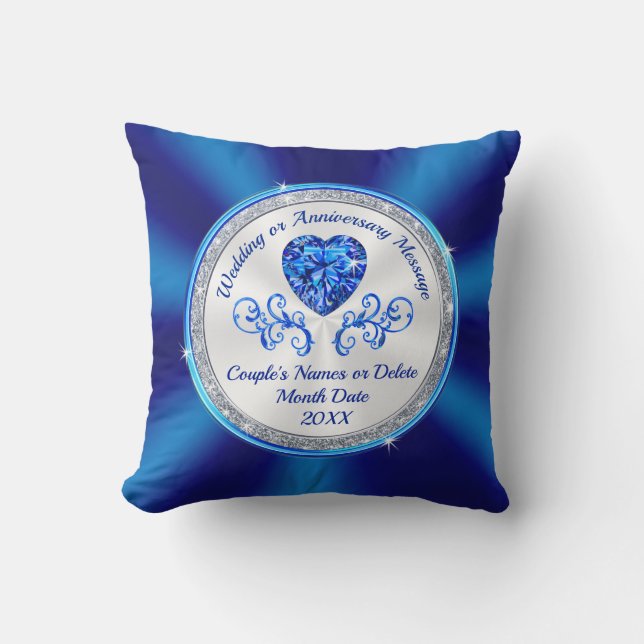 Cadeau ou anniversaire de Coussin Mariage personna (Recto)