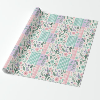 Cadeau Papier à écailles Pastel Floral