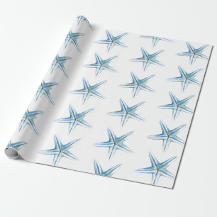 Cadeau Papier à enveloppement à thème Starfish