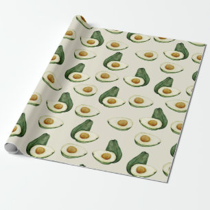 Cadeau Papier à enveloppement Avocado