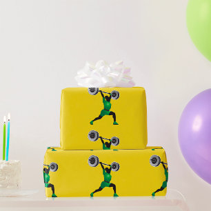 Cadeau Papier à enveloppement brillant pour poids féminin