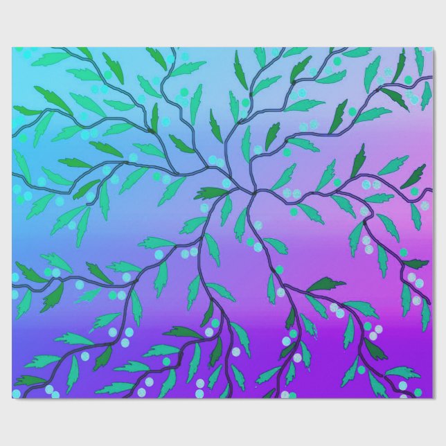 Cadeau Papier à enveloppement d'algues (Plat)