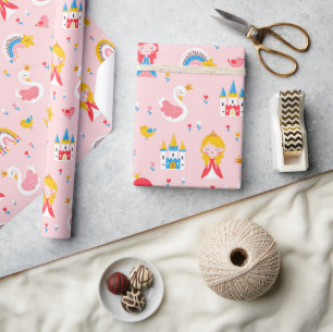 Cadeau Papier à enveloppement de la petite princesse Fair