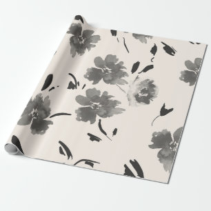 Cadeau Papier à enveloppement floral