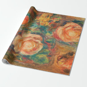 Cadeau Papier à enveloppement ou à découpage floral