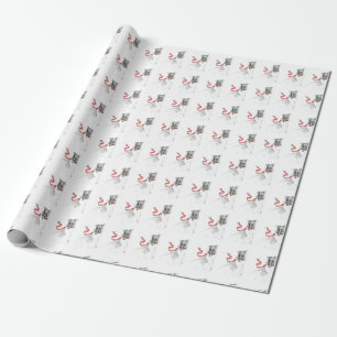 Cadeau Papier à enveloppement rouge russe