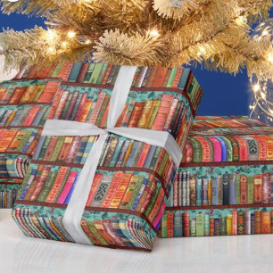 Cadeau Papier à enveloppement vintage de Noël