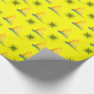 Cadeau Papier à envelopper Bateaux à voile