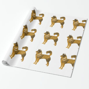 Cadeau Papier à envelopper brillant chinois pour le Nouve
