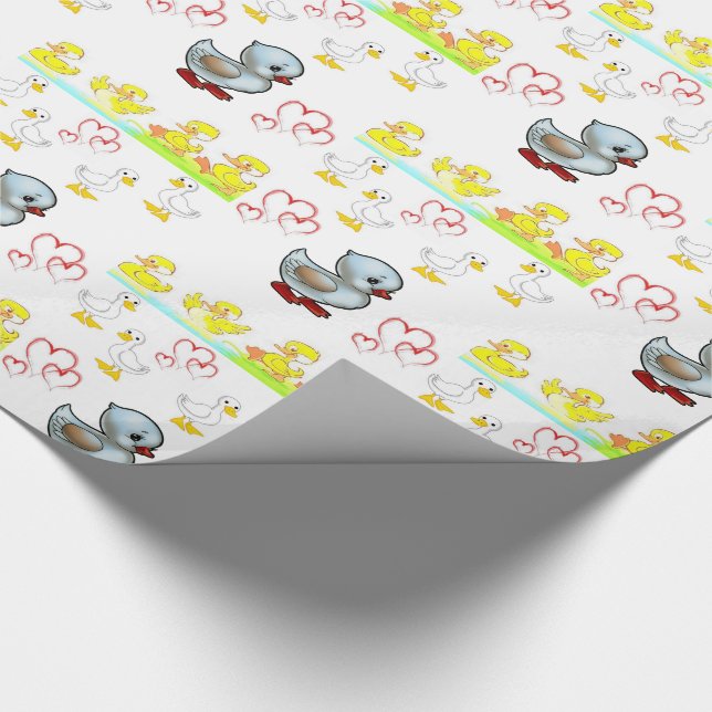 Cadeau Papier à envelopper Canards (Coin)
