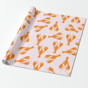 Cadeau Papier à envelopper de homard