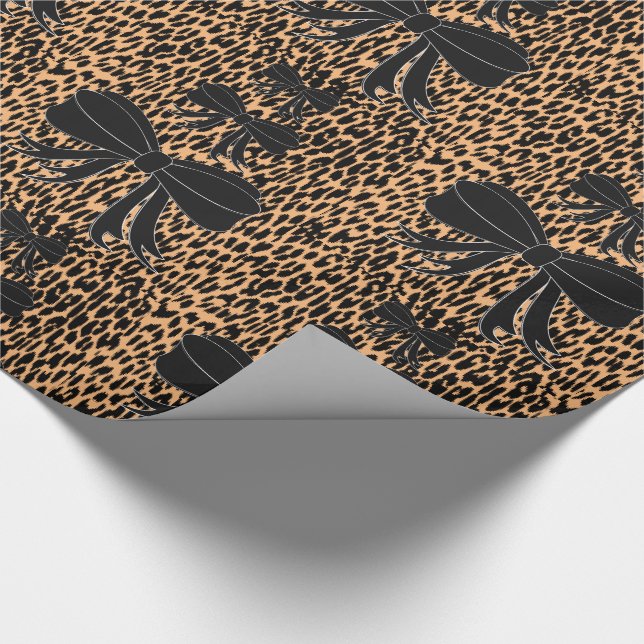 Cadeau Papier à envelopper Leopard (Coin)