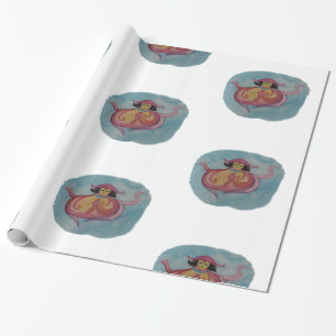 Cadeau Papier à envelopper Octopodia Méditer