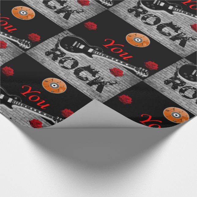 Cadeau Papier à papier Rock Music (Coin)