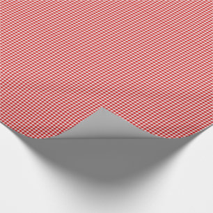 Cadeau PAPIER À REPASSER En vichy-CADEAUX Rouge-Blanc