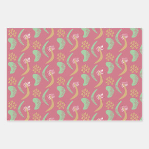 cadeau papier abstrait formes