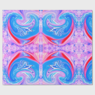Cadeau Papier Abstrait Motif unique