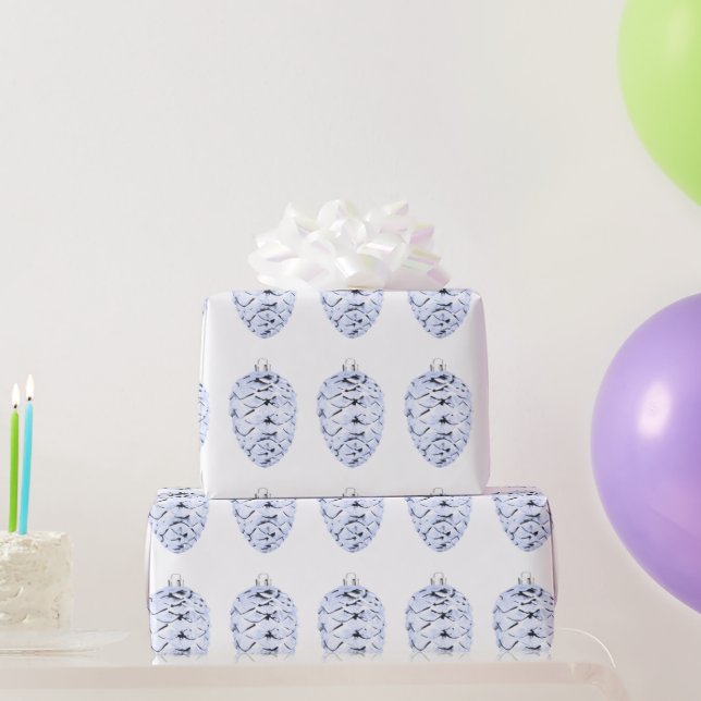 Cadeau Papier blanc à pinecone lavable (Cadeaux de fête)