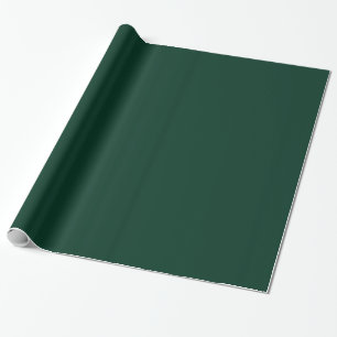 Cadeau Papier brillant vert foncé