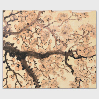 CADEAU PAPIER CADOUCERIE MOTIF FLEURS DE CERISIER ASIATIQ
