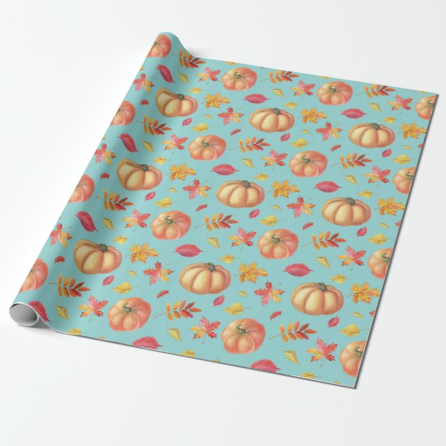 Cadeau Papier citrouille (Déroulé)