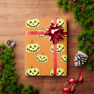 Cadeau Papier citrouille