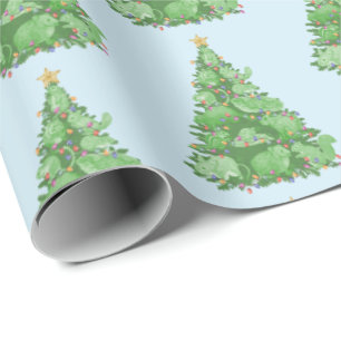 Cadeau Papier de fête des rongeurs cachés
