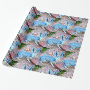 Cadeau Papier de lapin de bonne chance