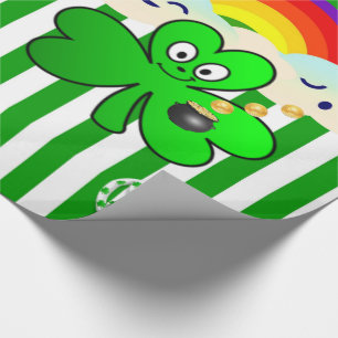 Cadeau Papier de papier de la Saint-Patrick