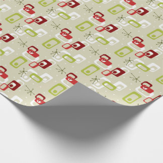 Cadeau Papier de recouvrement atomique Tiki du milieu du