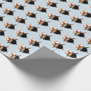 Cadeau Papier de recouvrement de quilles