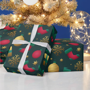 Cadeau Papier décoratif de Noël