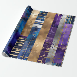 Cadeau papier d'emballage à fusion vive