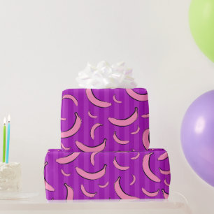 Cadeau Papier d'emballage à motif de banane