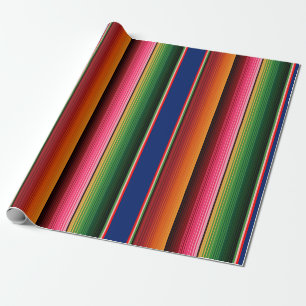 Cadeau Papier d'emballage à motif Sarape