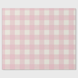 Cadeau Papier d'emballage à motif texturé rose doux