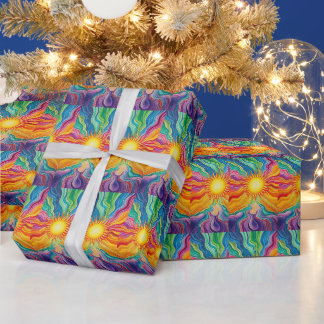 Cadeau Papier d'emballage abstrait