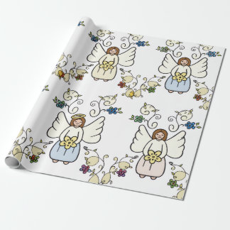 Cadeau Papier d'emballage Ange Gardien