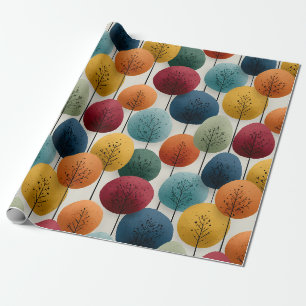 Cadeau Papier d'emballage Arbre Sucette