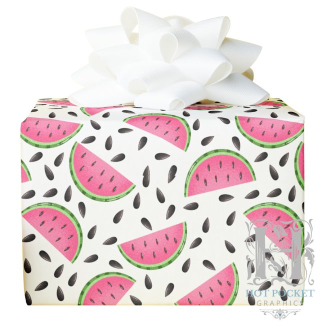 Cadeau Papier d'emballage aux pastèques (Créateur téléchargé)