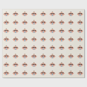 Cadeau papier d'emballage bébé vie de truand