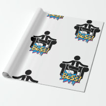 Papier d'emballage Boss
