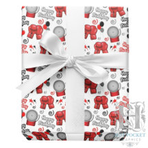 Papier d'emballage Boxe