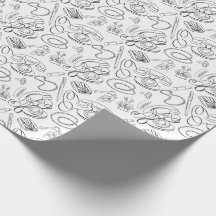 Papier d'emballage Carquois de ragots