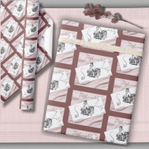 Papier d'emballage Chic Couture Quarante Élégammen